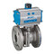 Ball valve Type: 7289ED Stainless steel Fire safe Pneumatic operated Double acting Flange PN16/40